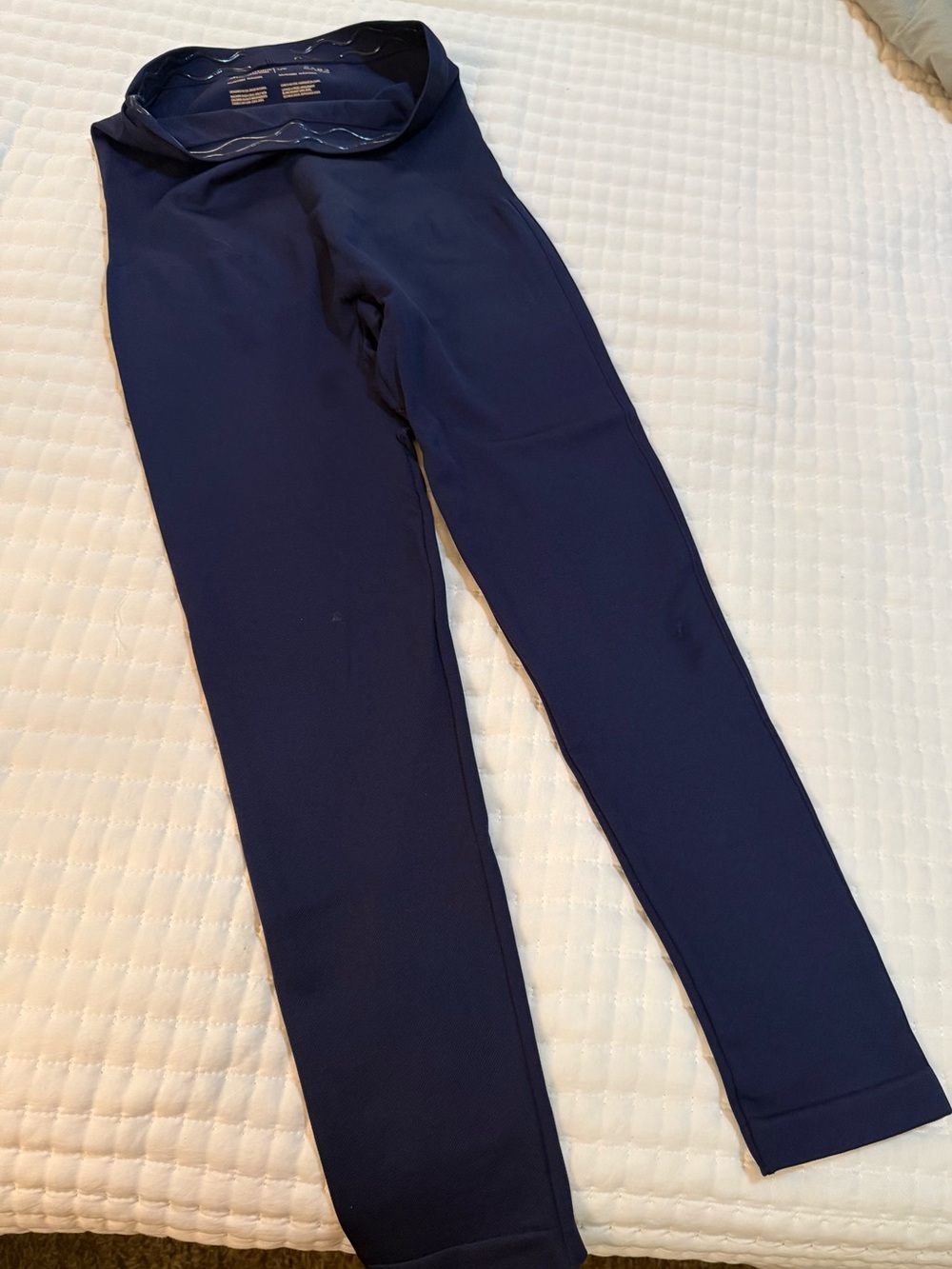 Shapermint Navy High-Waist Leggings